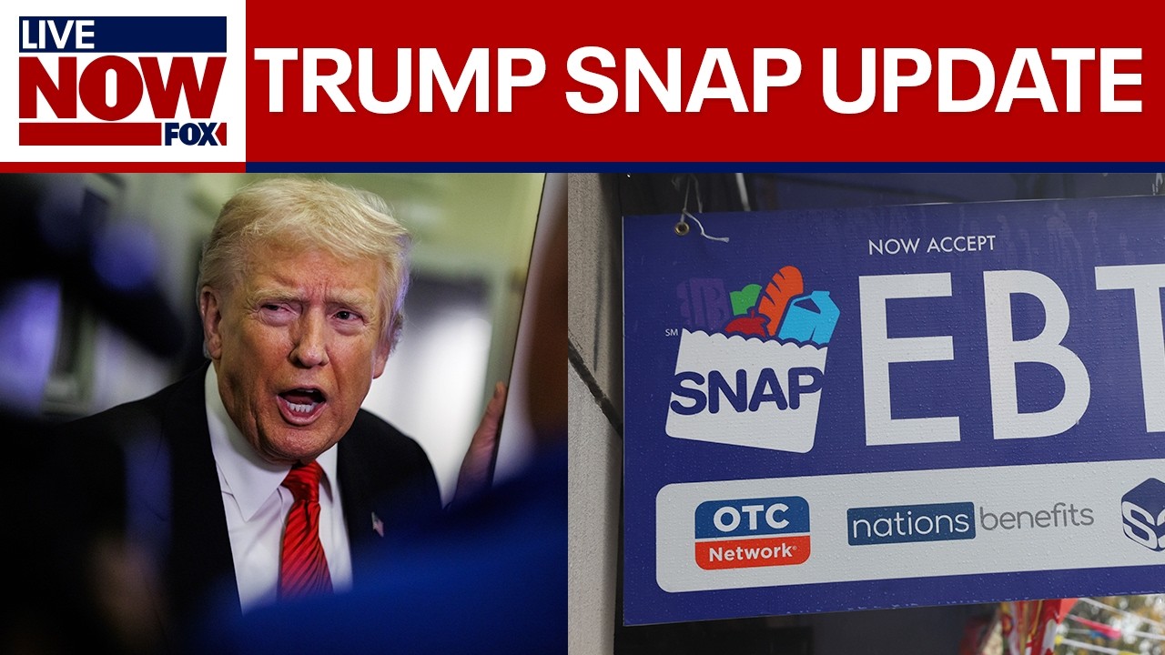 Trump says SNAP won't be paid until shutdown ends  | LiveNOW from FOX