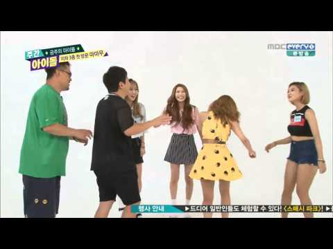 150902 Mamamoo - Dancing Lovelyz's Candy Jelly Love @ Weekly Idol