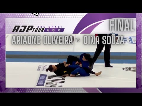 Ariadne Oliveira vs Dina Souza- AJP Tour Abu Dhabi 2021. Final -55kg.