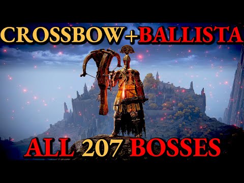 CROSSBOW AND BALLISTA ONLY ALL 207 BOSSES REGIONLOCKED STARTS NOW
