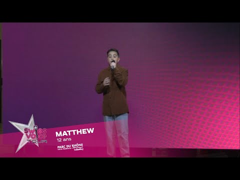 Matthew 12 ans - Swiss Voice Tour 2023, Parc du Rhône, Collombey