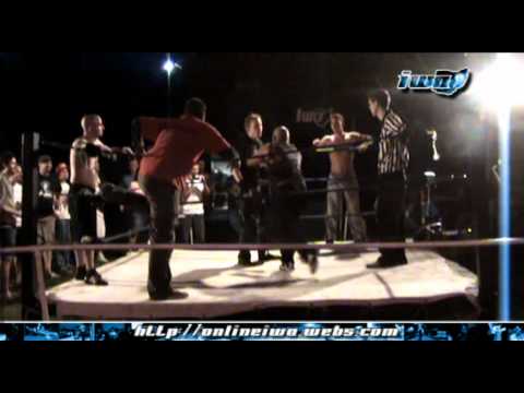 IWA Outbreak 9 - 03 - Infeno & Mr Friday Night v The Black Army