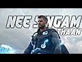 Thor X Nee Singam Thaan Mass Whatsapp Status Marvel Tamil