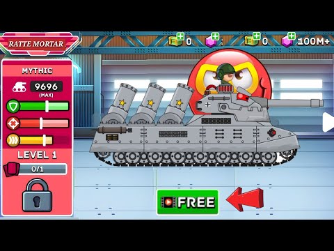 Tank Combat War Battle New RATTE  MORTAR HOMEAMIMATIONS UPComing All 30 Tank Unlocked Max Level