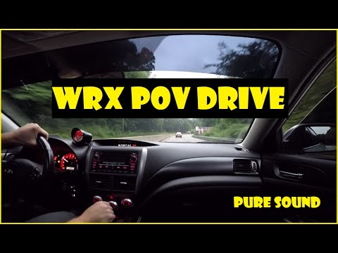 2014 Subaru WRX POV Drive | Cobb Intake and SPT Catback Exhaust (PURE SOUND)