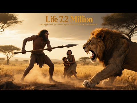 Life 7.2 Million Years Ago | Survival Against Predators of the Ancient Savannah