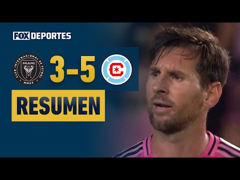 🫣🖐 'MANITA' CONTRA MESSI Y SUS AMIGOS | Inter Miami 3-5 Chicago Fire | HIGHLIGHTS | MLS 2025
