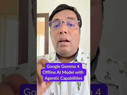 Google Gemma 4 Offline Local AI LLM Model with Agent Capabilities
