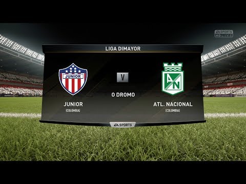 Junior vs Atlético Nacional | Liga Aguila 2018 | FIFA 18 PS4 | Marius Gatea