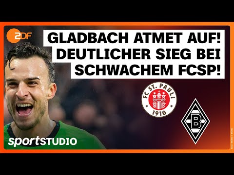 FC St. Pauli – Borussia Mönchengladbach | Bundesliga, 9. Spieltag 2025/26 | sportstudio