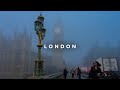 Magical FOGGY Morning Walk In London Westminster London Walking Tour In 4K