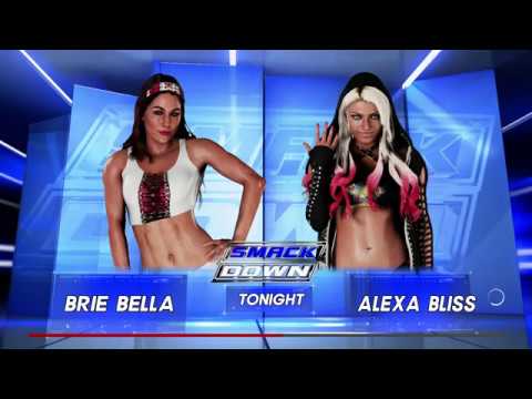 WWE 2K18 ALEXA BLISS VS BRIE BELLA