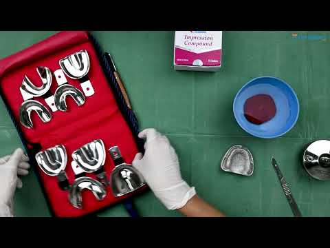 Waldent Edentulous Non-Perforated Impression Trays K18/2