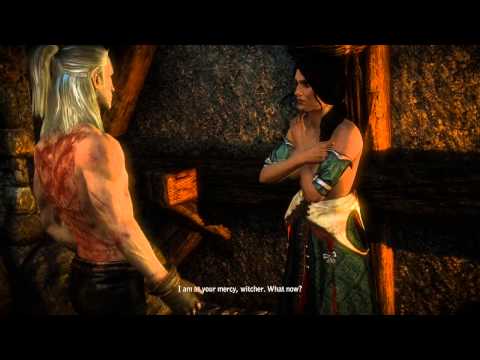 Geralt rescues Lady Lavallete