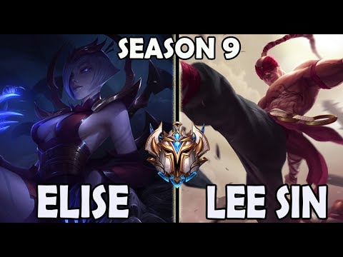 Peanut plays Elise vs Lee Sin (Jungle) Ranked Challenger Korea