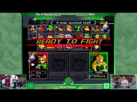 TreeHouse VI: SSB Melee Singles Round 2 - RG|Hylian Vs. Max