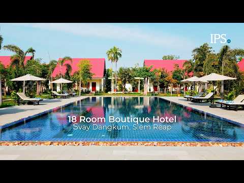 18 Room Boutique Hotel For Rent - Svay Dangkum, Siem Reap thumbnail