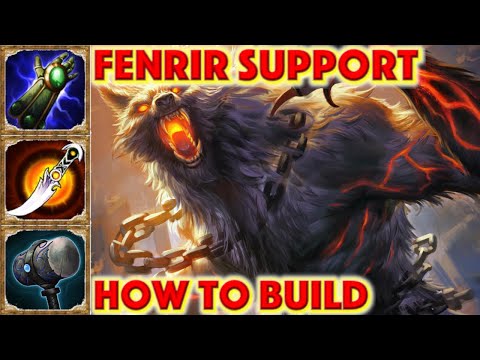 SMITE HOW TO BUILD FENRIR - Fenrir Support Build + Guide + How To (Season 7 Conquest) 2020