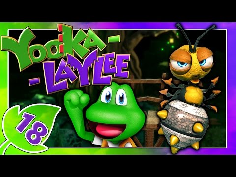YOOKA-LAYLEE Part 18: Frogger-Anspielung & Bee Bop Minispiel