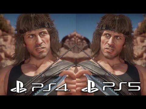 MORTAL KOMBAT 11 ULTIMATE EDITION - PS5 vs PS4 Comparison