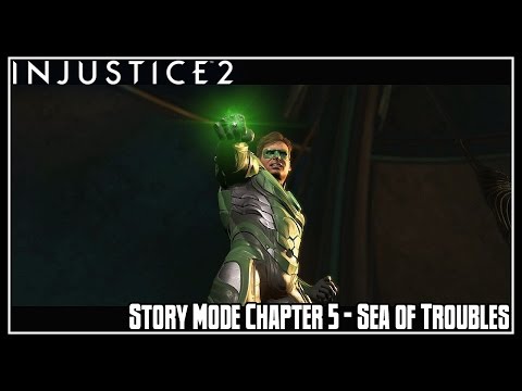 Injustice 2 Story Mode Part 5 - Chapter 5: Sea of Troubles (Green Lantern)