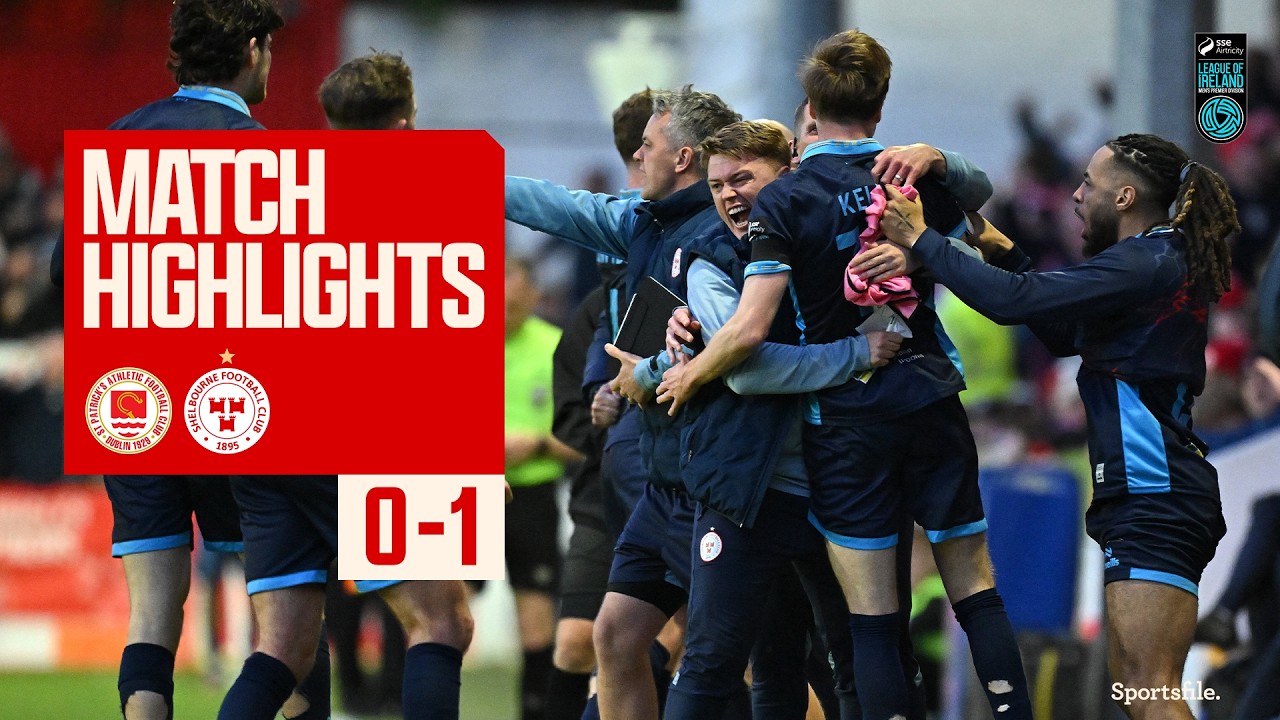 Reds 2026 Highlights : MD 14 St Patrick's Athletic 0-1 Shels