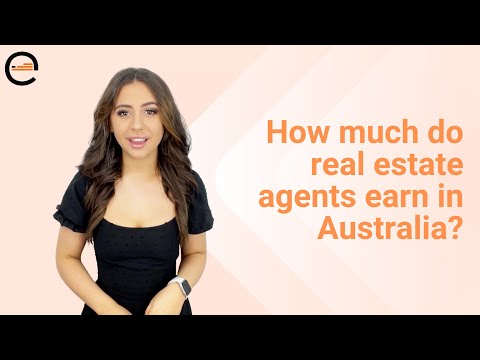 How much do real estate agents earn in Australia?