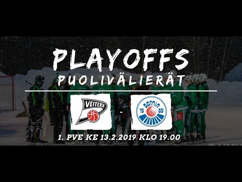 Bandyliiga: 1.PVE Veiterä - Botnia