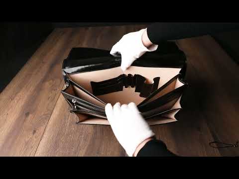 Black Leather Briefcase - The Magus | Time Resistance Official Video