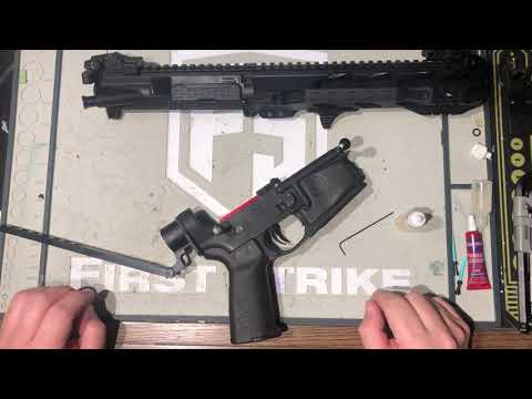 Where to oil your first strike T15 paintball marker