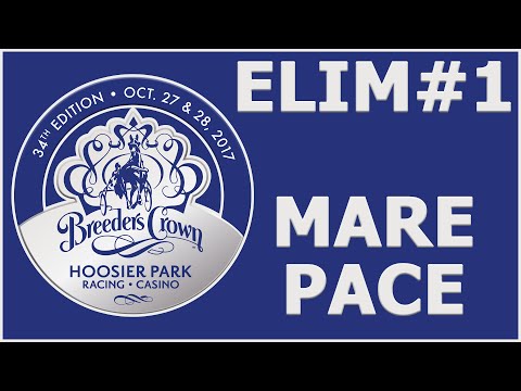 2017 Breeders Crown Elim#1 - Darlinonthebeach - Mare Pace
