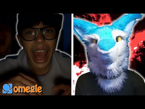 Jumpscaring Furry Haters on Omegle 13