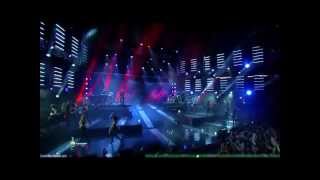 [HD] NBA All Star Game HALFTIME show - Pitbull, Chris Brown & Ne-Yo LIVE Perform 2012