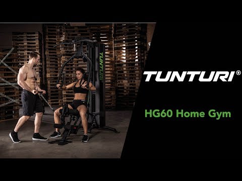 Promovideo: Posilovací věž TUNTURI HG60 Home Gym