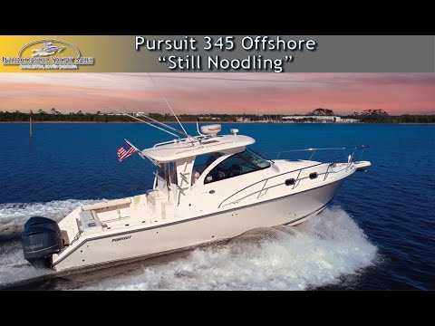2012 Pursuit OS 345 Offshore STILL NOODLING Video