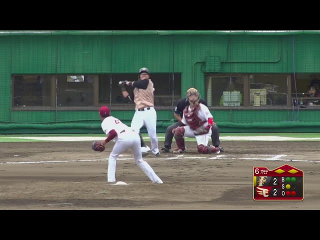 【ファーム】ファイターズ・森山のチーム初ヒットで勝ち越し!! 2019/6/15 E-F(ファーム)