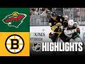 Wild Vs Bruins NHL Highlights March 28 2026