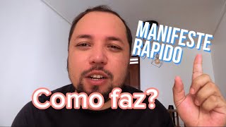 ACELERE SUA MANIFESTAÇÃO | LEI DA SUPOSIÇÃO #osegredo