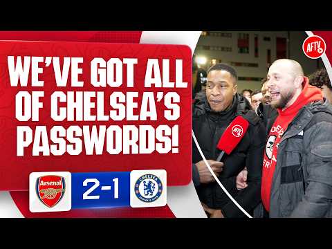 We’ve Got All Of Chelsea’s Passwords @goonerztherapy | Arsenal 2-1 Chelsea