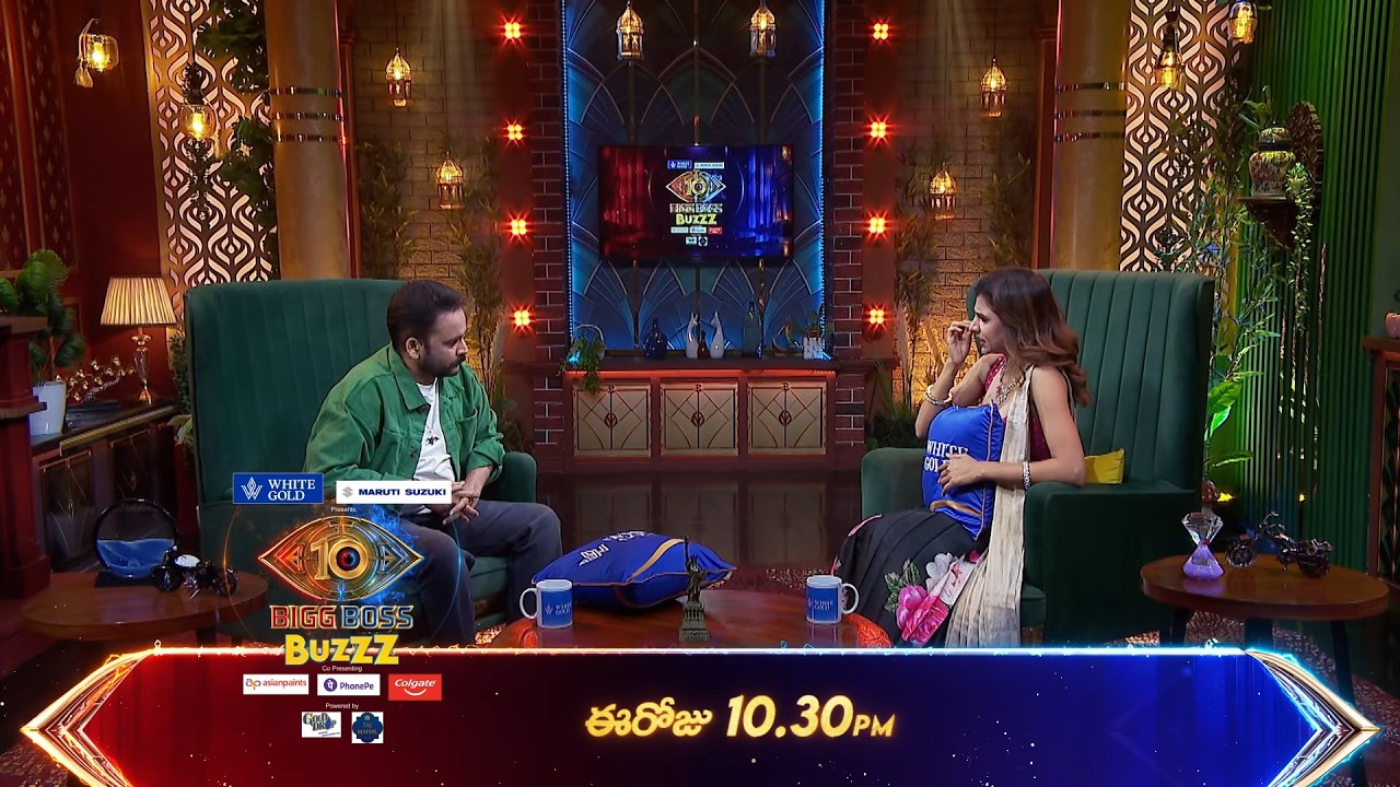  Bigg Boss Buzzz | Apoorva | Exit Interview | Sivaji | Star Maa | Bigg Boss Season 10 Telugu