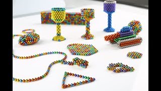 How beautiful the 2000 magnetic balls are ! (Part 1)