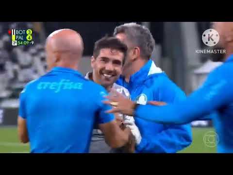 Gol de Murilo Brasileirão 2023 Botafogo 3x4 Palmeiras Brasileirão 2023 GLOBO-SP
