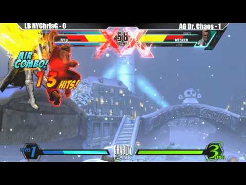 UMVC3 Winners Finals LB NYChrisG vs AG Dr. Chaos - Charity Fights Tournament