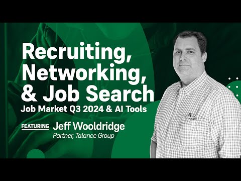 Recruiting, Networking, and Job Search