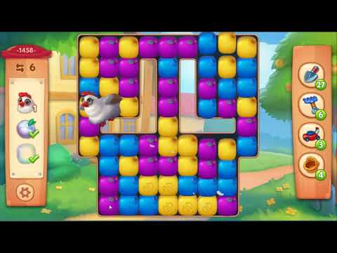 Farmscapes Level 1458 - NO BOOSTERS 🌻🚜🐔 | SKILLGAMING ✔️