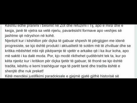 Njerezit ndryshojne, jo koha - Justinian Topulli