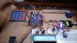 Password Controlled Door Opener Using Servo Motor