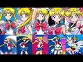 Sailor Moon All Usagi Transformations French Reupload