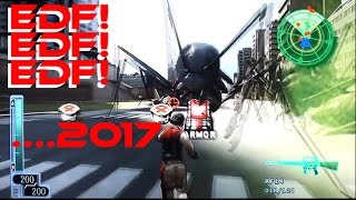 Earth Defence Force on the XBox 360.