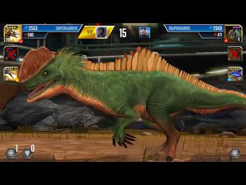 Jurassic World: The Game - Player Duel Battle 804 - EUDIMORPHODON Level 20!